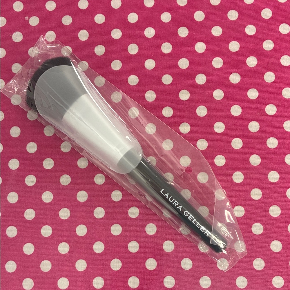Laura Geller White and Black Makeup Brush
